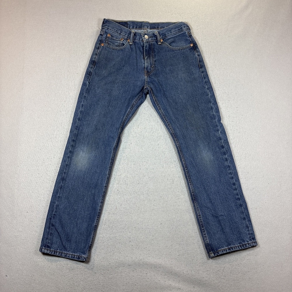 Levis 550 Jeans Mens Sz 30x30 (28x29) Relaxed Fit Blue 100% Cotton Denim Baggy
